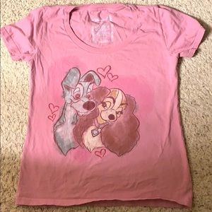 Disney Store Lady and the Tramp tshirt